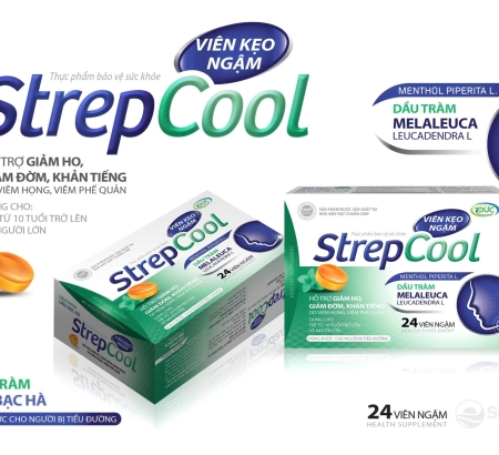 Viên Kẹo ngậm StrepCool